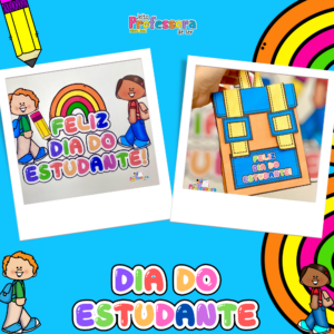 Dia do Estudante Pedrinho e a Mochila ✏️