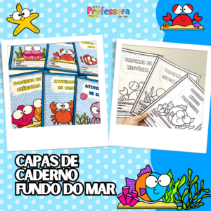 Capas de Caderno Fundo do Mar ðª¸