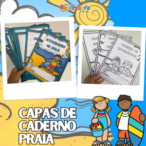 Capas de Caderno Praia ð️