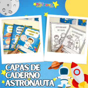 Capas de Caderno Astronauta ð¨ð½‍ð
