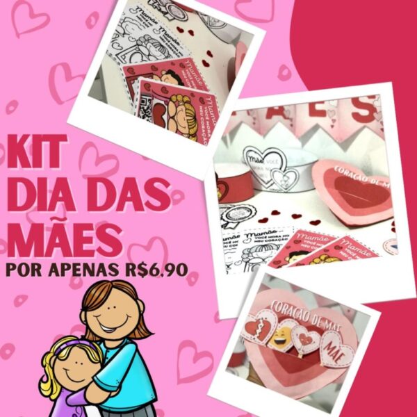 Dia das Mães 1 - Coração de Mãe💗