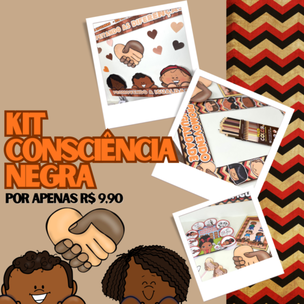 Consciência Negra 2 - Dia 20 de Novembro - Menina Bonita do Laço de Fita 👩🏿‍🦱