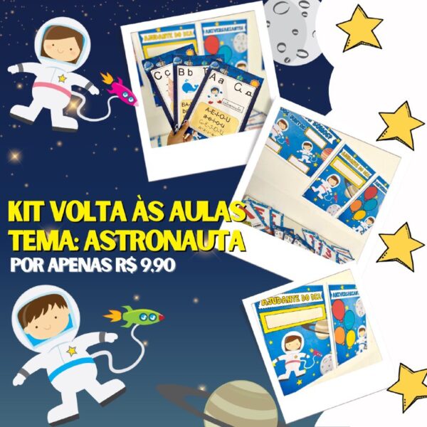 Decoração Sala de Aula - Tema Astronauta 👨🏽‍🚀