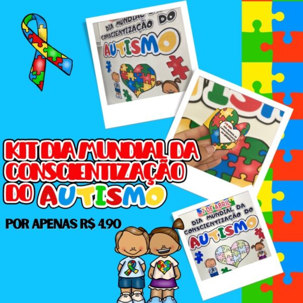 Dia da Consciêntização do Autismo - Dia 2 de Abril 🧩