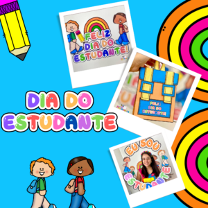 Dia do Estudante Pedrinho e a Mochila ✏️