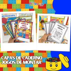 Capas de Caderno Jogos de Montar ð§©
