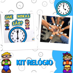 Relógio - Unidade de Medida Tempo ⏰