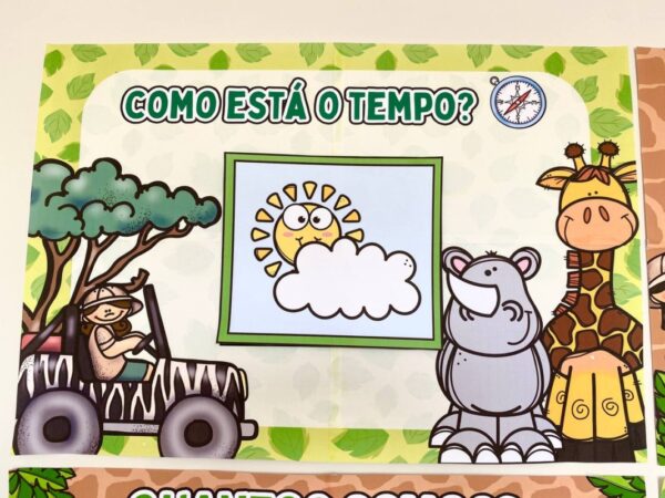 Decoração Sala de Aula - Tema Safari 🦁 - Image 13