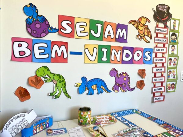 Volta às aulas quatro temas - Safari, Fundo do Mar, Dinossauros e Crianças ✏️ - Image 3