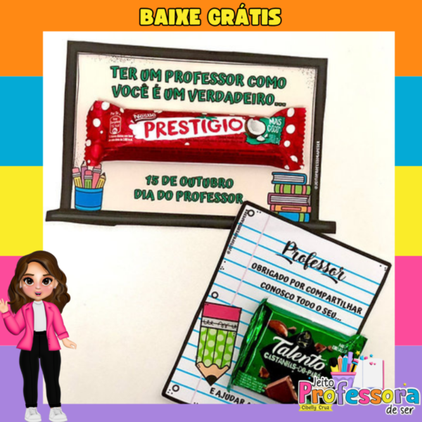 Dia do Professor - Baixe Grátis 👩🏽‍🏫