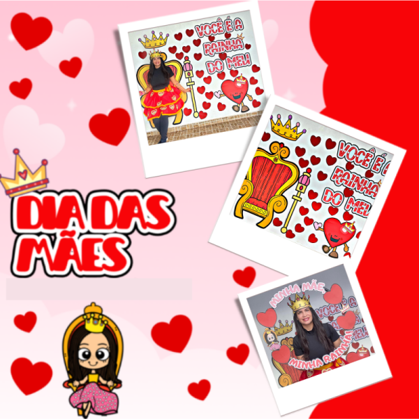 Painel Dia das Mães 3 - Dia 10 de Maio🫅🏽