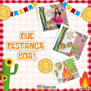 Painel Festa Junina - Que festança boa🤠