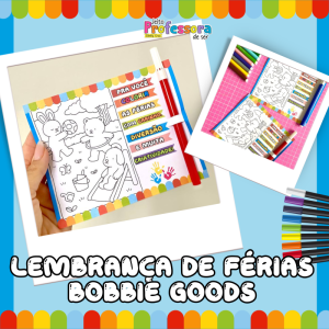Lembrança de Férias Bobbie Goods🎨