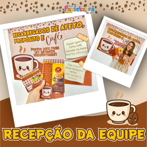 Recepção da Equipe Café ☕