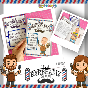 Cartão Barbearia do Papai💈💇♂️