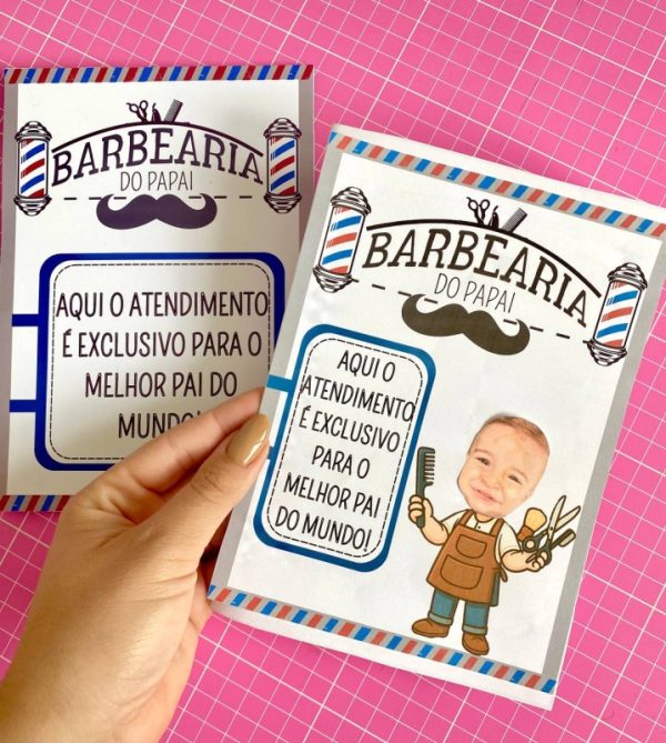 Cartão Barbearia do Papai💈💇‍♂️ - Imagem 4
