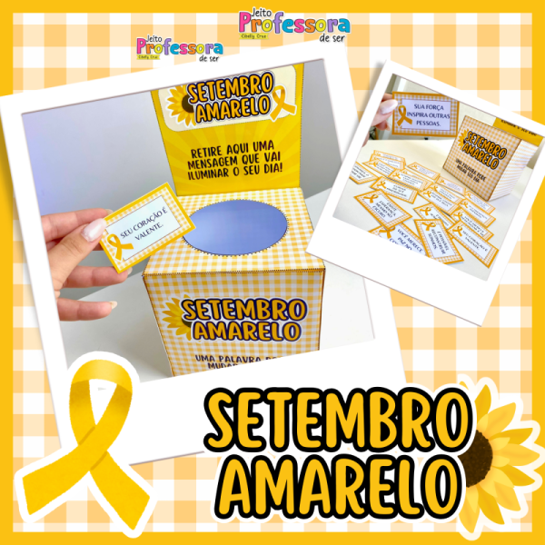 Caixa Setembro Amarelo 🎗️