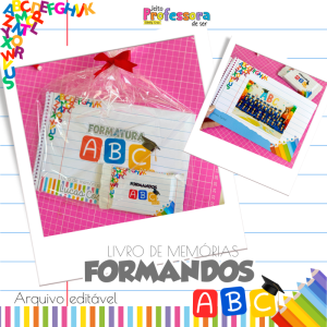 Livro de Memórias Formandos 🎓