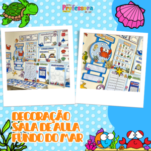 Decoração Sala de Aula Fundo do Mar ðª¸
