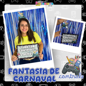Fantasia de Carnaval Controle 🎮