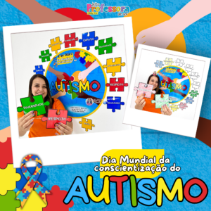Painel Interativo Dia Mundial da Conscientização do Autismo (Dia 2 de Abril) 🧩