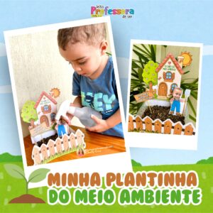 Minha plantinha do meio ambiente 🌱