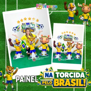 Painel na torcida pelo brasil