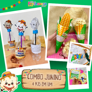 Combo Junino - 4 Kits em 1 🌽