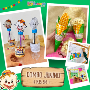 Combo Junino - 4 Kits em 1 🌽
