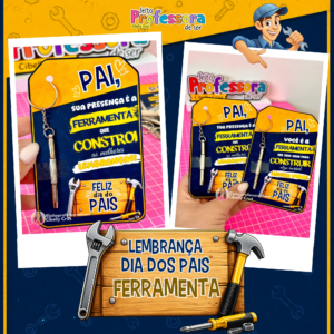 Lembrança Dia Dos Pais - Ferramenta