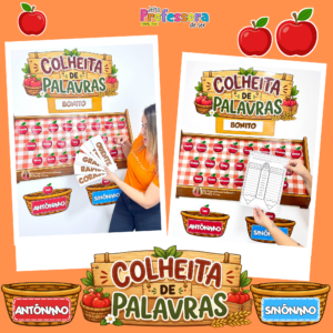 Colheita Das Palavras - Sinônimos e Antônimos 🍎