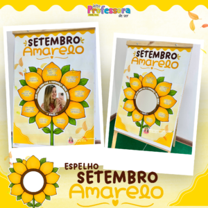 Espelho Setembro Amarelo 🌻