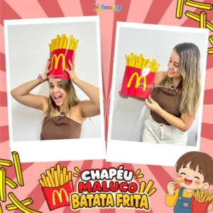 Chapéu Maluco Batata Frita ð