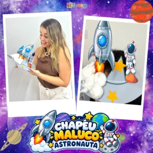 Chapéu Maluco Astronauta ð